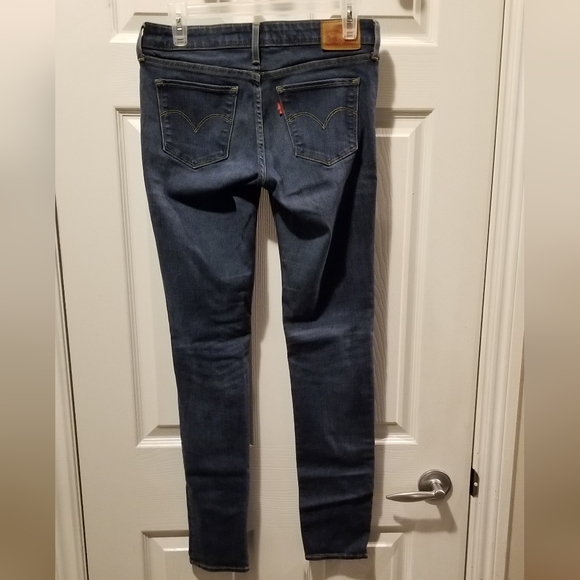 Levi's 711 women skinny stretch size 27 mid rise - Picture 6 of 8